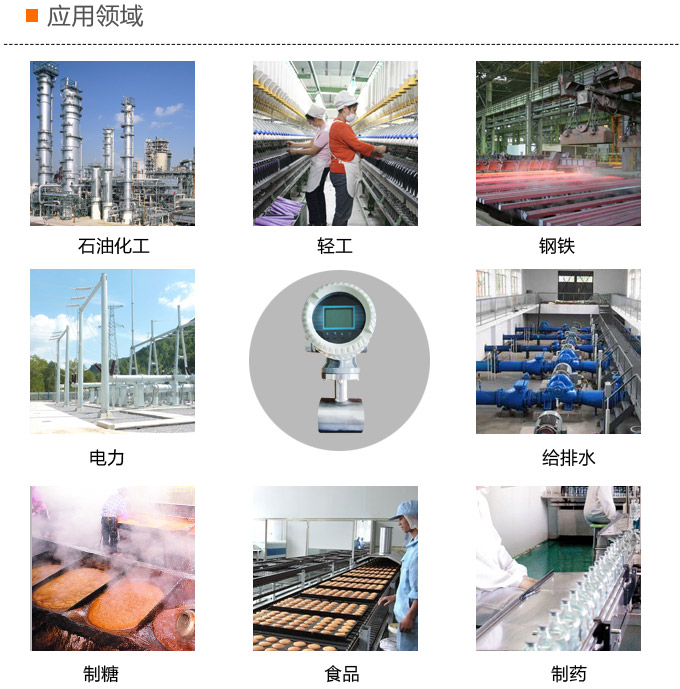 夾裝式電磁流量計,YTFD一體化電磁流量計應用領(lǐng)域