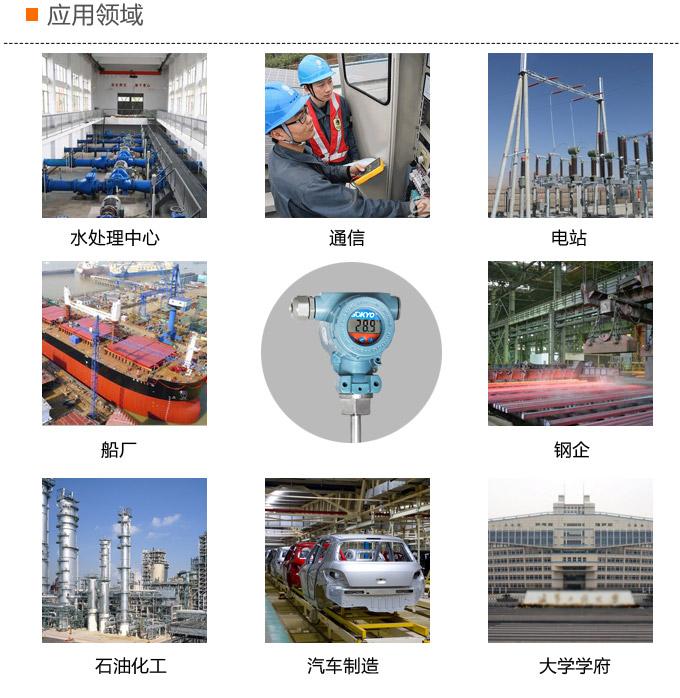 RS485溫度變送器,DFW數(shù)顯溫度變送器,溫度變送器應用領域