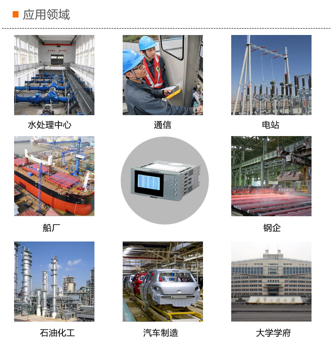 智能溫度巡檢儀，DFX16液晶溫度巡檢儀，多回路巡檢控制儀應用領域