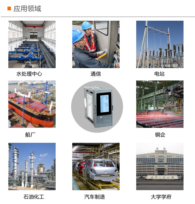 液晶漢顯控制儀，DT520四回路液晶顯示表，液晶顯示控制儀 應(yīng)用領(lǐng)域